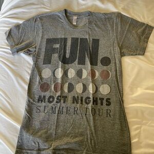 Fun band Most Nights Summer Tour T shirt